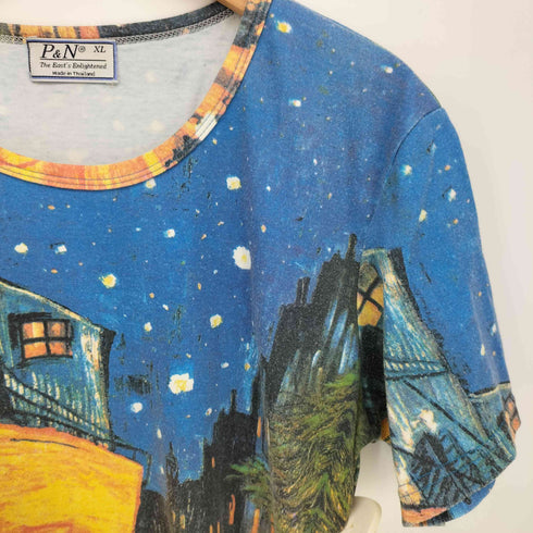 P&N 90‐00S アート フルプリント S/S Tシャツ メンズ import:XL