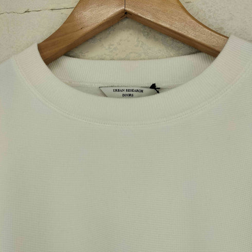 アーバンリサーチドアーズ URBAN RESEARCH DOORS ワッフルフリース クルーネック プルオーバー メンズ JPN:M