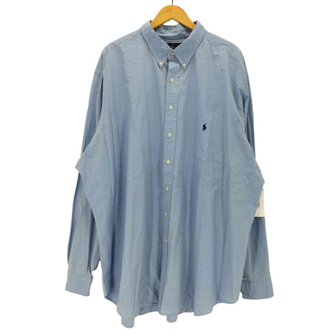 ラルフローレン RALPH LAUREN チェック柄 ボタンダウンシャツ メンズ 3XL