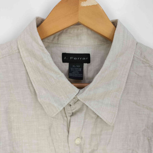 ジェイフェラー J.FERRAR リネンテンセル ショートスリーブシャツ メンズ import:XL