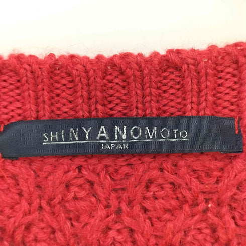 SHINYA NOMOTO ケーブル ニット セーター メンズ