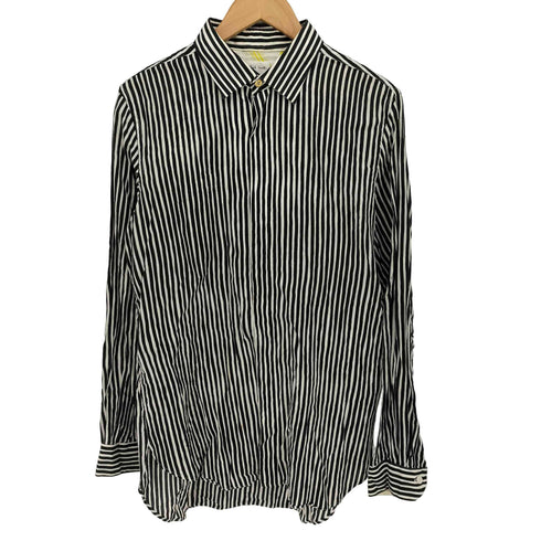 ポールスミス Paul Smith ストライプ 比翼 L/S シャツ メンズ import:L
