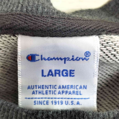 チャンピオン Champion ロゴ刺繍 クルーネック スウェット トレーナー メンズ import:L