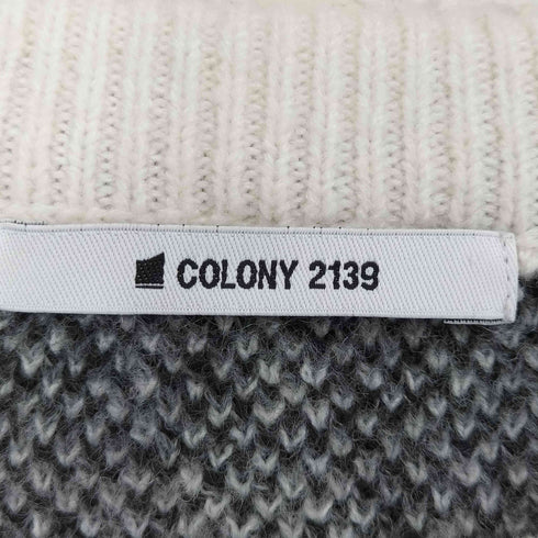 コロニートゥーワンスリーナイン COLONY 2139 アーガイルニット メンズ