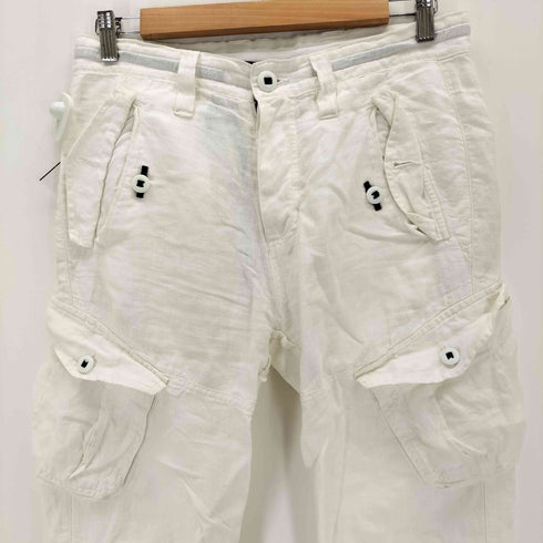 アルマーニエクスチェンジ ARMANI EXCHANGE リネンカーゴパンツ メンズ UK:28-29