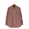 チャップス CHAPS EASY CARE SOIN FACIEL ボーダー ボタンダウン ポケットシャツ メンズ import:L