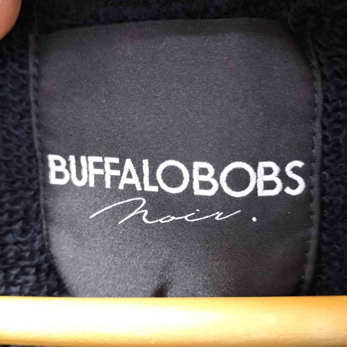 バッファローボブズ BUFFALO BOBS 変形ニットライダースジャケット Y2K グランジ メンズ JPN:1