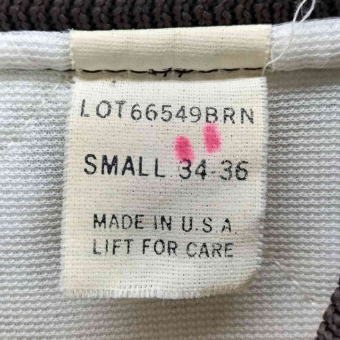 80S USA製 両面刺繍ナイロンスタジアムジャンパー メンズ 34-36
