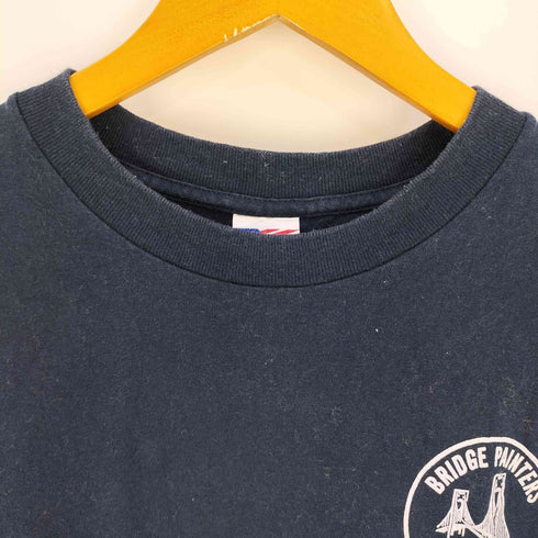 ムリナ murina USA製 BRIDGE PAINTERS L.U.806プリント クルーネック Tシャツ メンズ import:XL