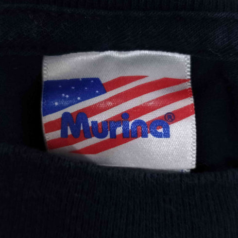 ムリナ murina USA製 BRIDGE PAINTERS L.U.806プリント クルーネック Tシャツ メンズ import:XL