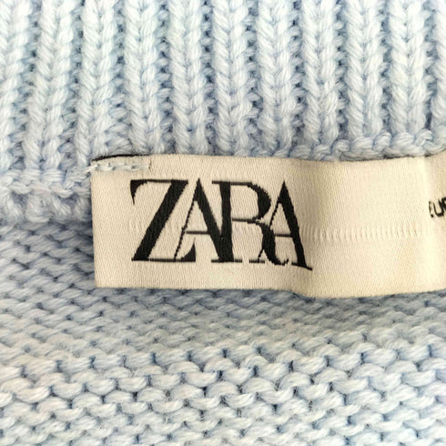 ザラ ZARA KNIT CROPPED SWEATER ニット クロップド セーター レディース import:S