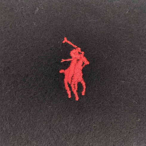 ポロラルフローレン POLO RALPH LAUREN イタリア製 ポニー刺繍 ウールマフラー レディース ONE SIZE
