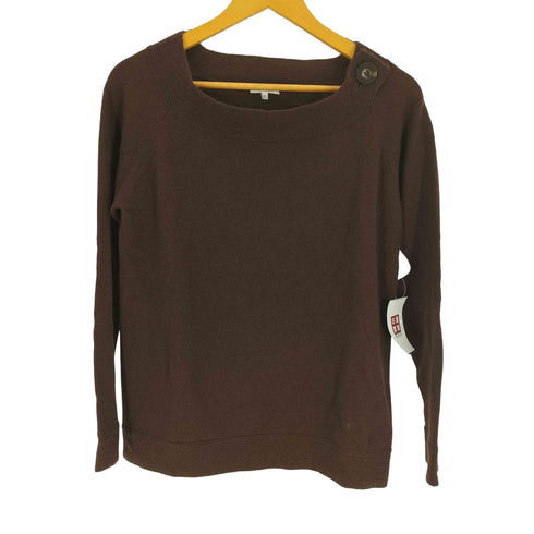 マックスマーラ MAX MARA 白タグ Maglla PURE CASHMERE カシミヤ 100% 襟ボタン ボート ネック ニット レディース import:S