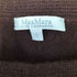 マックスマーラ MAX MARA 白タグ Maglla PURE CASHMERE カシミヤ 100% 襟ボタン ボート ネック ニット レディース import:S