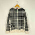 トミーヒルフィガー TOMMY HILFIGER ロゴプリント ミックスチェック クルーネック ニット メンズ import:M