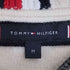 トミーヒルフィガー TOMMY HILFIGER ロゴプリント ミックスチェック クルーネック ニット メンズ import:M