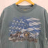アニマルプリントクルーネックTシャツ メンズ