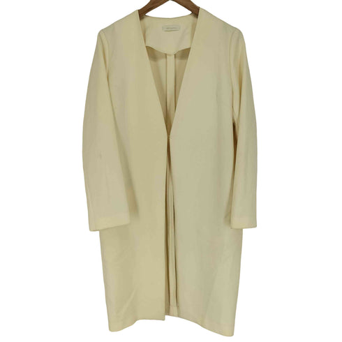 ラウンジドレス Loungedress スポンジクロスノーカラーコートジャケット レディース FREE