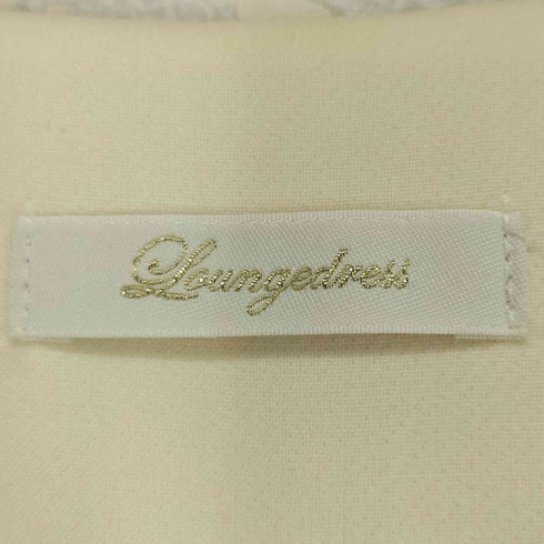 ラウンジドレス Loungedress スポンジクロスノーカラーコートジャケット レディース FREE
