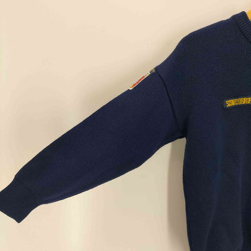Scouts wool sweater made in ITALY ボーイスカウト メンズ JPN:XS