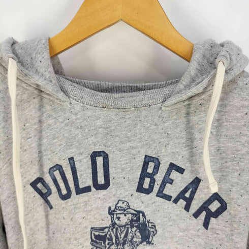 ポロカントリーラルフローレン POLO COUNTRY RALPH LAUREN ポロベア フリース フーディ プルオーバーパーカー メンズ import:L
