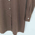 アニエスベー agnes b. PARIS ドット柄 サイドスリット S/S シャツ レディース
