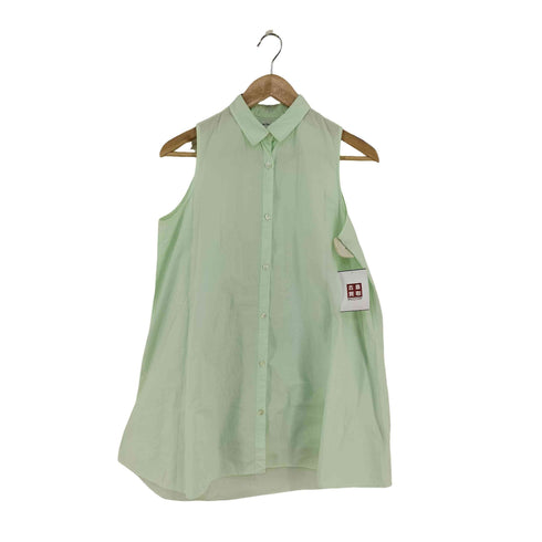 HUKUDA ORIMONO SHIRT 製品染め ノースリーブシャツ レディース JPN:S