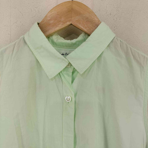 HUKUDA ORIMONO SHIRT 製品染め ノースリーブシャツ レディース JPN:S