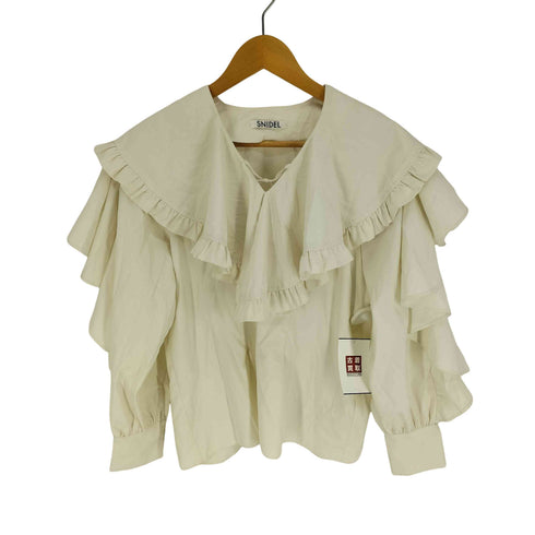スナイデル snidel 21AW ラッフルボリュームブラウス レディース ONE SIZE
