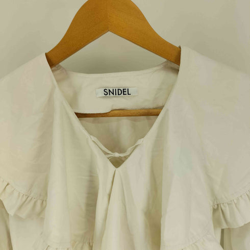 スナイデル snidel 21AW ラッフルボリュームブラウス レディース ONE SIZE