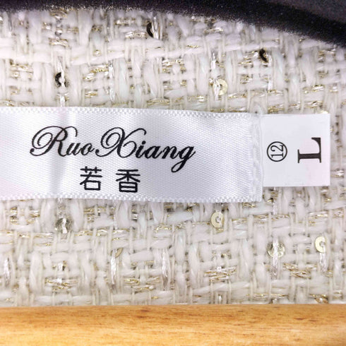 RUO XIANG ツイードジャケット レディース JPN:L