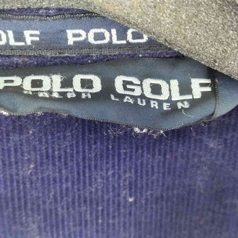 ポロゴルフラルフローレン POLO GOLF RALPH LAUREN 90s 三角タグ コーデュロイスイングトップ メンズ JPN:XXL