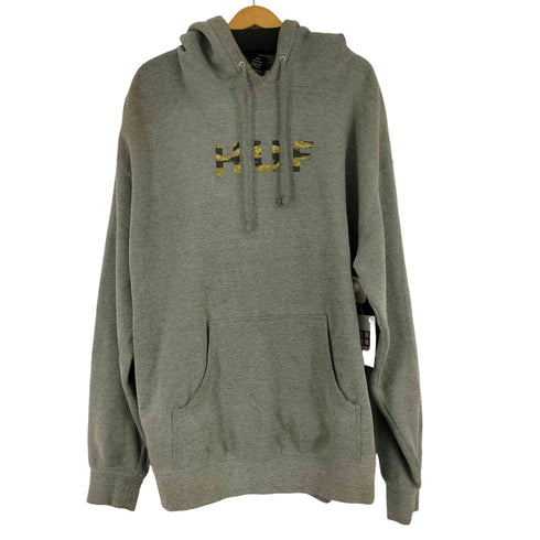 ハフ HUF カモロゴ プルオーバーパーカー メンズ JPN:XL