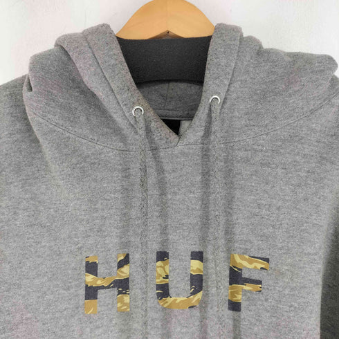ハフ HUF カモロゴ プルオーバーパーカー メンズ JPN:XL
