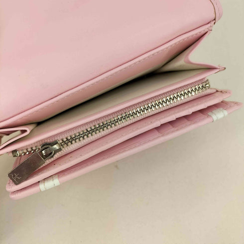 クレージュ courreges いちごみるく 二つ折り財布 レディース
