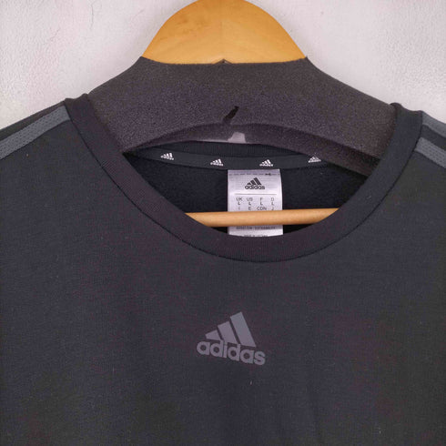 アディダス adidas スリーストライプ クルーネックスウェット メンズ 2XL