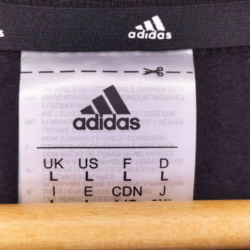 アディダス adidas スリーストライプ クルーネックスウェット メンズ 2XL