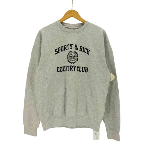 スポーティーアンドリッチ SPORTY& RICH Emblem スウェットシャツ レディース JPN:S