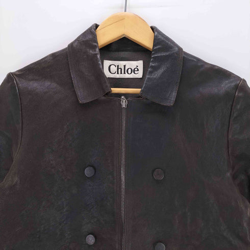 クロエ Chloe レザージャケット レディース EUR:38