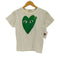プレイコムデギャルソン PLAY COMME des GARCONS AD2008 ハートプリントクルーネック レディース JPN:S