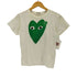プレイコムデギャルソン PLAY COMME des GARCONS AD2008 ハートプリントクルーネック レディース JPN:S