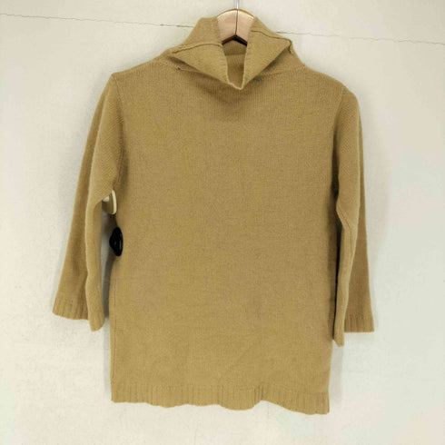 バーバリーブルーレーベル BURBERRY BLUE LABEL カシミヤ100 タートルネックニット レディース JPN:M