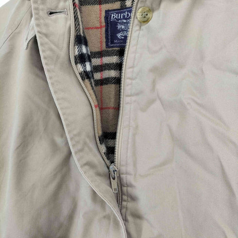 バーバリーズ BURBERRYS MADE IN ENGLAND 裏地ノヴァチェックスイングトップジャケット レディース