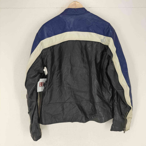 ウィルソン Wilsons Leather レザーカフェレーサージャケット メンズ L