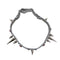 Nodress Rhinestone Rivet Thin Leather Chocker レザーチョーカー レディース