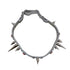 Nodress Rhinestone Rivet Thin Leather Chocker レザーチョーカー レディース