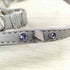 Nodress Rhinestone Rivet Thin Leather Chocker レザーチョーカー レディース