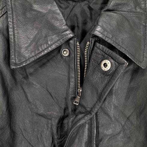 MAZZONI レザージップブルゾン メンズ M
