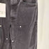 ザラ ZARA 1995 DOUBLE KNEE ベルテッド ダブルニー ブラック デニム パンツ レディース 38