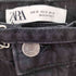 ザラ ZARA 1995 DOUBLE KNEE ベルテッド ダブルニー ブラック デニム パンツ レディース 38